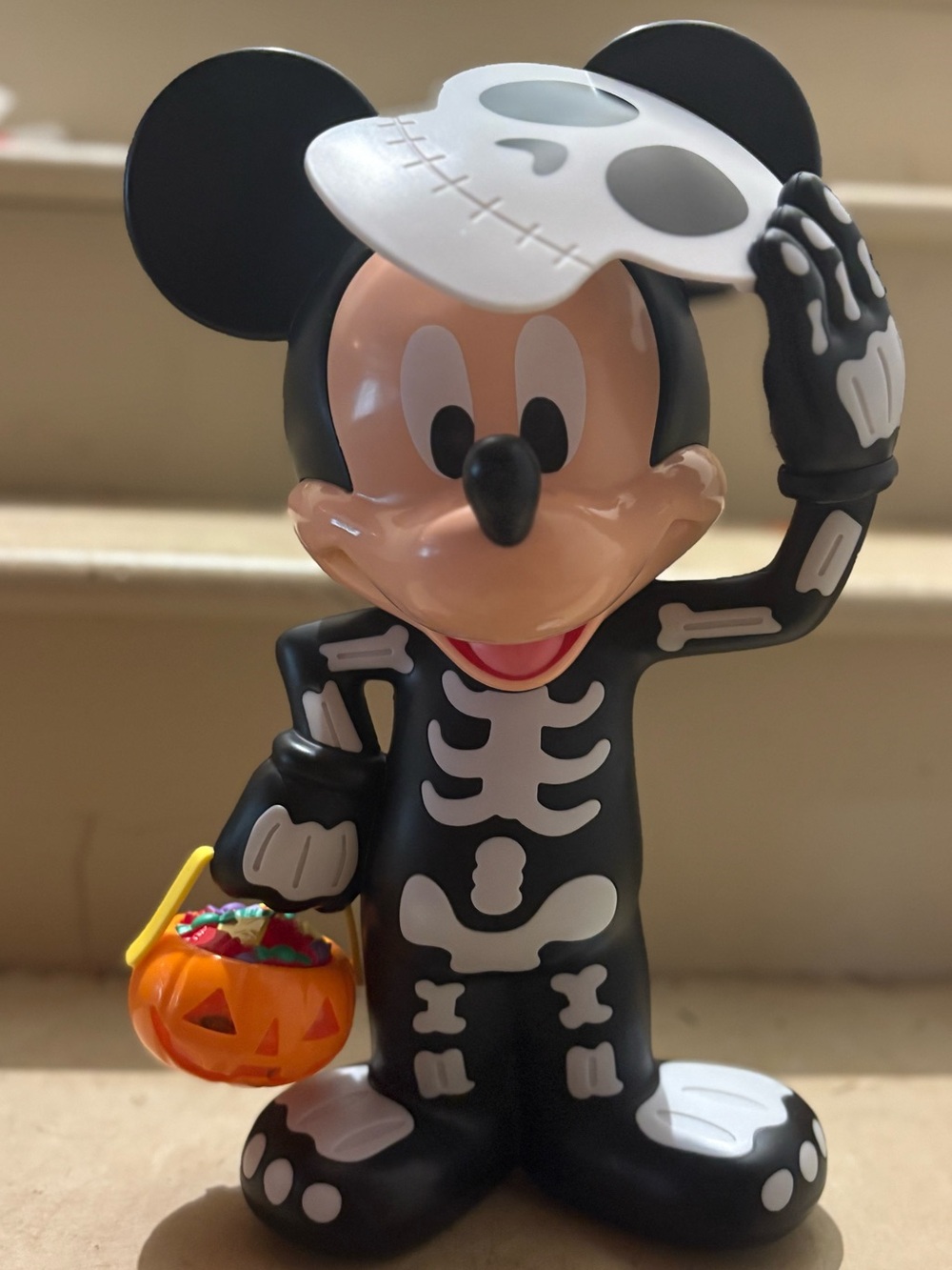 Disney Mickey Mouse Skeleton Halloween popcorn bucket